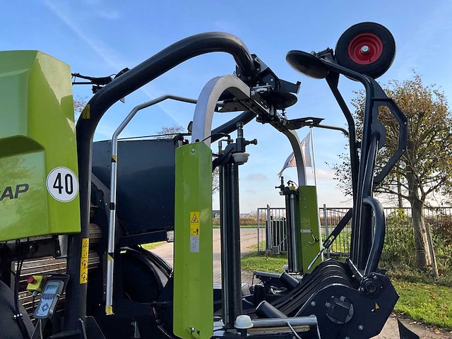 2021 claas rollant 455 rc uniwrap ronde balenpers - afbeelding 37 van  41