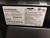 2021 clevertouch impact plus 2 interactive touchscreen 55” - afbeelding 1 van  7