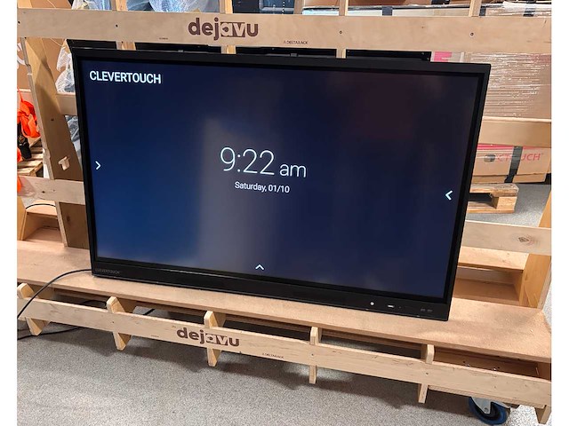 2021 clevertouch impact plus 2 interactive touchscreen 55" - afbeelding 1 van  1