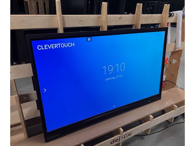2021 clevertouch impact plus 2 interactive touchscreen 55" - afbeelding 1 van  1