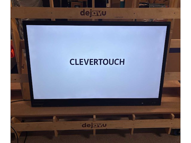 2021 clevertouch impact plus 2 interactive touchscreen 55" - afbeelding 1 van  1