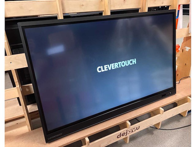 2021 clevertouch impact plus 2 interactive touchscreen 65" - afbeelding 1 van  1