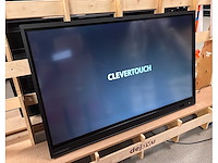 2021 clevertouch impact plus 2 interactive touchscreen 65" - afbeelding 1 van  1