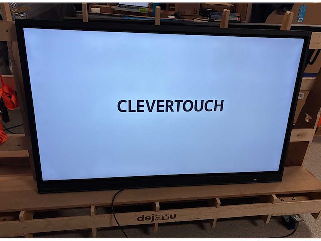 2021 clevertouch impact plus 2 interactive touchscreen 65" - afbeelding 1 van  1