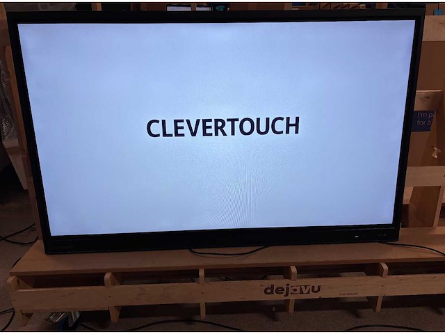 2021 clevertouch impact plus 2 interactive touchscreen 65" - afbeelding 1 van  1
