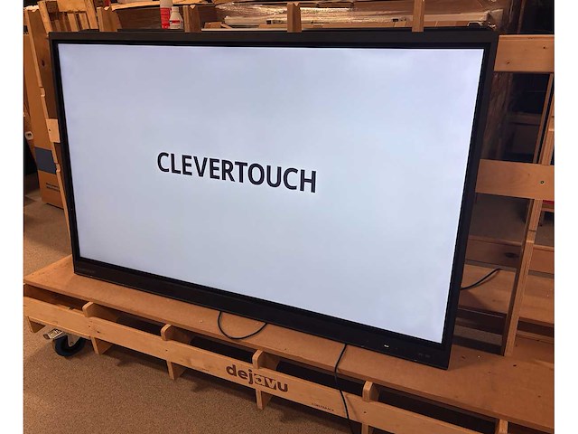2021 clevertouch impact plus 2 interactive touchscreen 65" - afbeelding 1 van  1