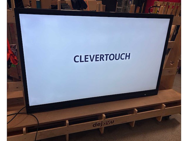 2021 clevertouch impact plus 2 interactive touchscreen 65" - afbeelding 1 van  2