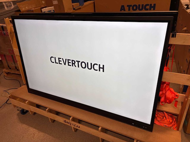 2021 clevertouch impact plus 2 interactive touchscreen 75” - afbeelding 2 van  3
