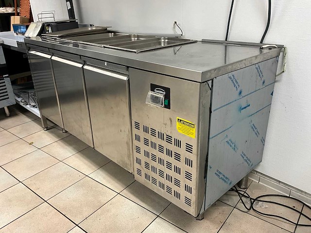 2021 combisteel cgn3-4sgc-r290 koelwerkbank - afbeelding 1 van  8