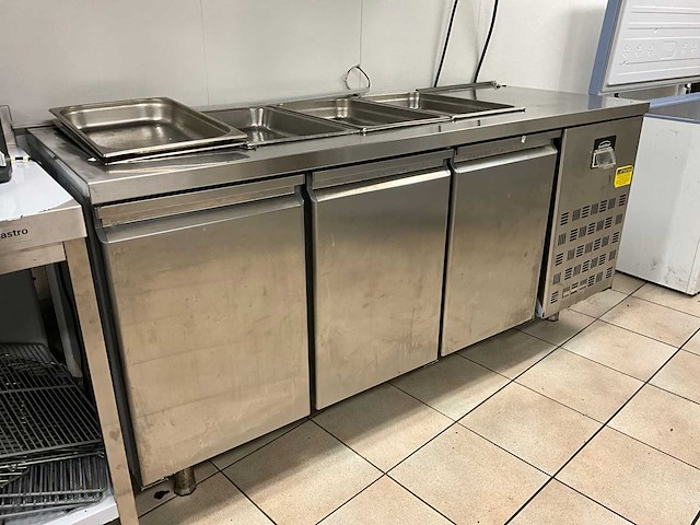 2021 combisteel cgn3-4sgc-r290 koelwerkbank - afbeelding 2 van  8