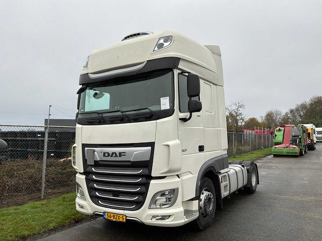 2021 daf xf480 ft super space cab opleggertrekker 56-bzx-5 - afbeelding 1 van  31