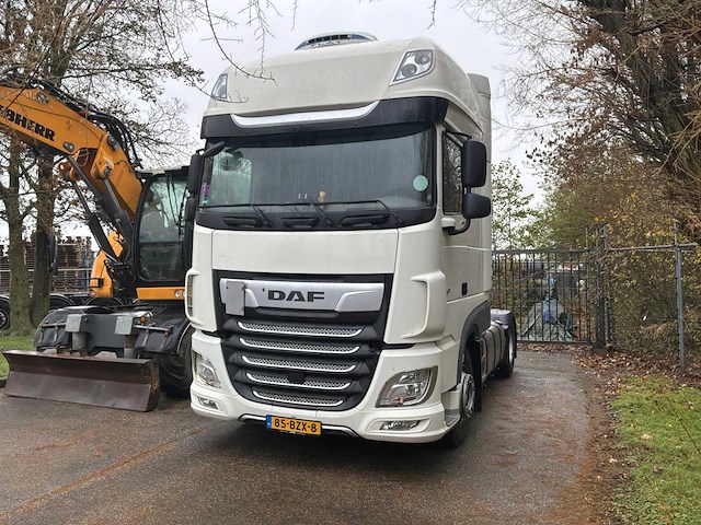 2021 daf xf480 ft super space cab opleggertrekker 85-bzx-8 - afbeelding 1 van  32