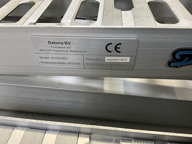 2021 datona oprijplaat (2x) - afbeelding 4 van  4