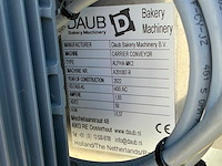 2021 daub bakery machinery alpha/wsc-mk2 verpakkingslijn met clip sluit systeem - afbeelding 16 van  30