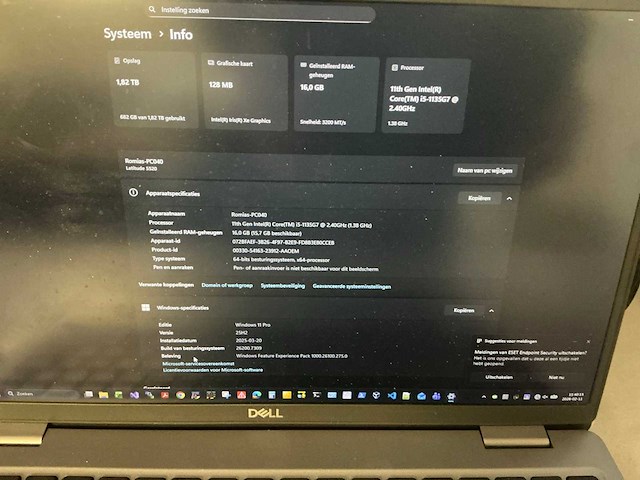2021 dell latitude 5520 laptop - afbeelding 2 van  5
