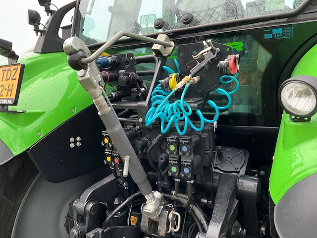 2021 deutz-fahr 6155.4 ttv vierwielaangedreven landbouwtractor - afbeelding 6 van  27
