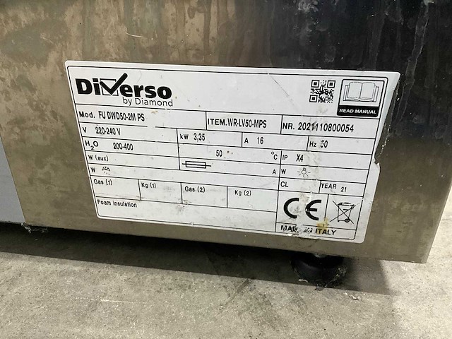 2021 diamond fu dwd50 vaatwasmachine - afbeelding 8 van  8