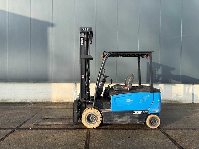 2021 doosan b35x-7 vorkheftruck - afbeelding 2 van  12