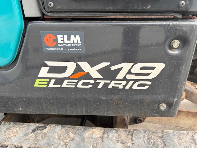 2021 doosan crawler excavator dx19 minigraafmachine - afbeelding 3 van  68