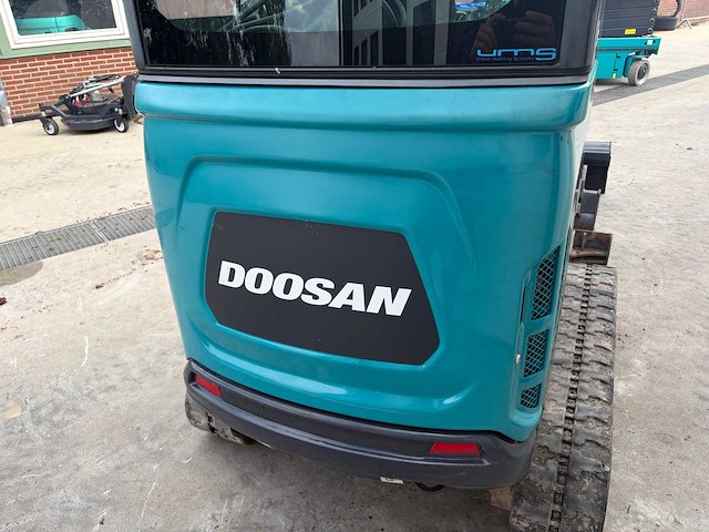 2021 doosan crawler excavator dx19 minigraafmachine - afbeelding 11 van  63