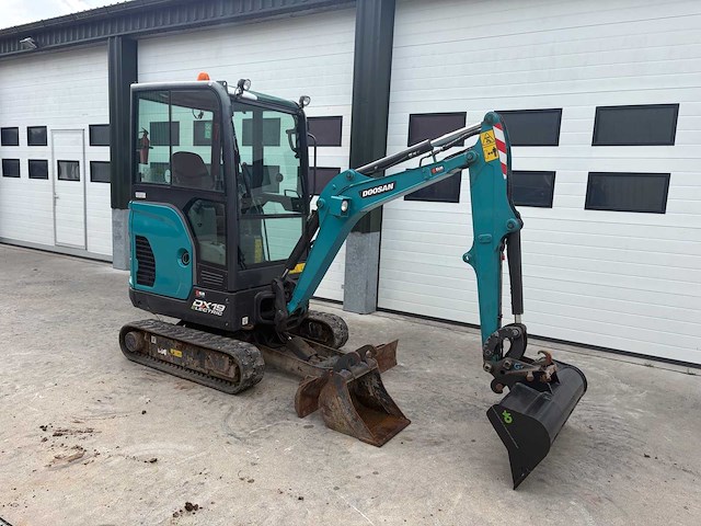2021 doosan crawler excavator dx19 minigraafmachine - afbeelding 1 van  63