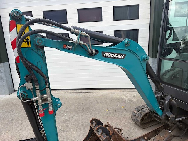 2021 doosan crawler excavator dx19 minigraafmachine - afbeelding 20 van  63