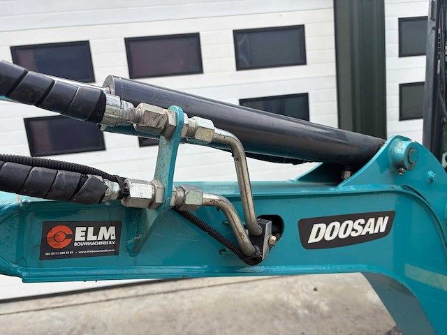 2021 doosan crawler excavator dx19 minigraafmachine - afbeelding 21 van  63