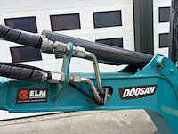 2021 doosan crawler excavator dx19 minigraafmachine - afbeelding 21 van  63