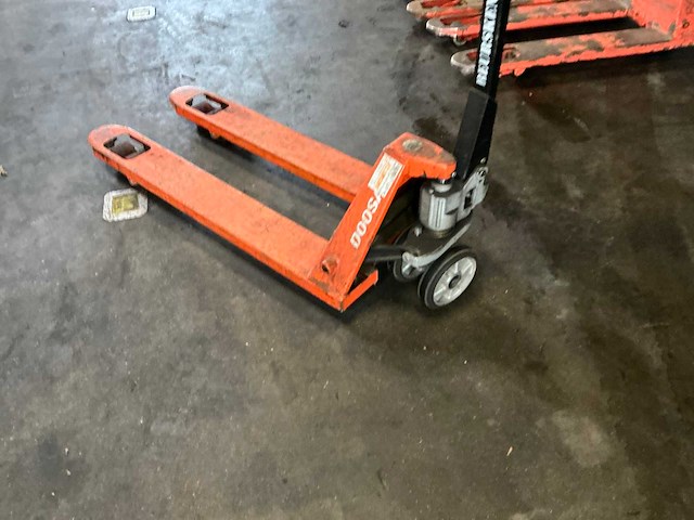 2021 doosan hpt-a hand hydraulische palletwagen - afbeelding 3 van  5