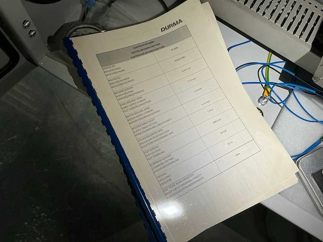 2021 durma vs 4006 cnc-guillotineschaar - afbeelding 28 van  35
