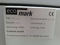 2021 eco mark nb 6003 lasermarker voor groente en fruit - afbeelding 2 van  8