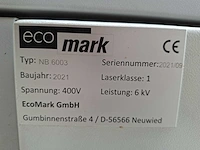 2021 eco mark nb 6003 lasermarker voor groente en fruit - afbeelding 2 van  16