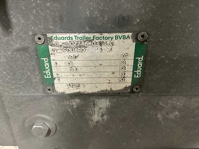 2021 eduard p3 steiger aanhangwagen, 88-wz-gl - afbeelding 5 van  20