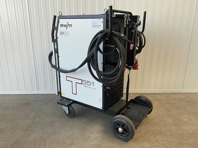 2021 ewm tetrix 551 ac/dc lasapparaat nog op foto - afbeelding 7 van  13