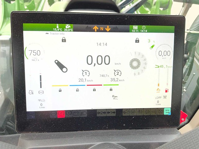 2021 fendt 314 vario profi vierwielaangedreven landbouwtractor - afbeelding 26 van  32