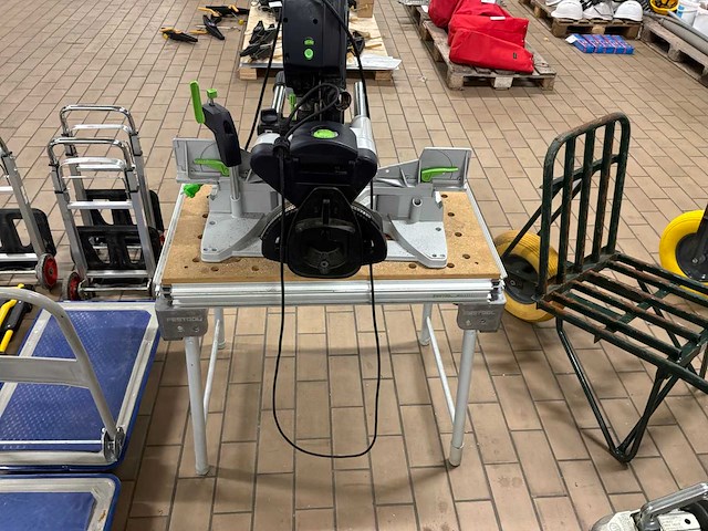 2021 festool ks 120 reb afkortzaag - afbeelding 6 van  7