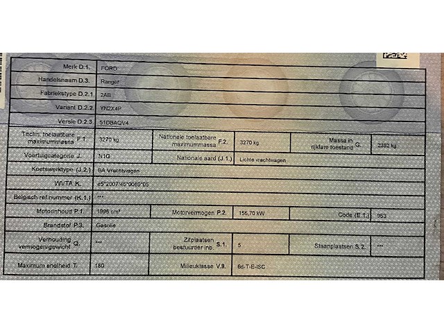 2021 ford ranger wildtrack pick-up - afbeelding 35 van  36