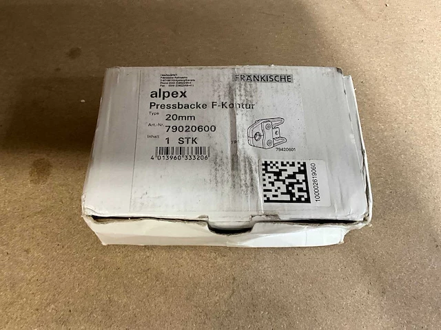 2021 fränkische alpex f-kontur 20mm persbek - afbeelding 6 van  7