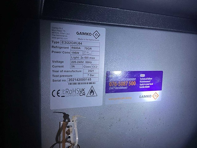 2021 gamco e3/22gmu84 barkoeling - afbeelding 5 van  5