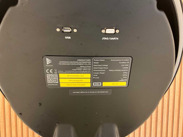 2021 gausium ecobot scrubber 50 vloerreinigingsrobot - afbeelding 6 van  14