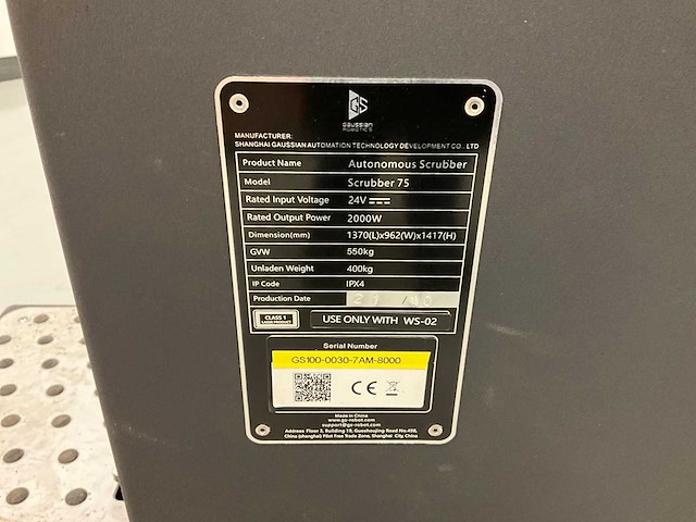 2021 gausium robotics ecobot scrubber 75 vloerreiniger - afbeelding 10 van  18