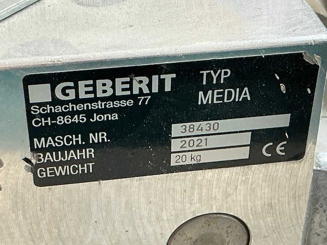 2021 geberit media kunstof lasmachine - afbeelding 3 van  11