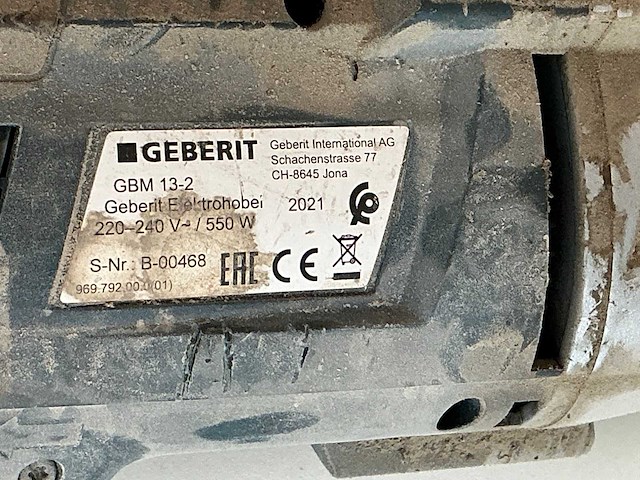 2021 geberit media kunstof lasmachine - afbeelding 2 van  12