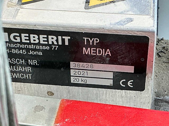 2021 geberit media kunstof lasmachine - afbeelding 4 van  12