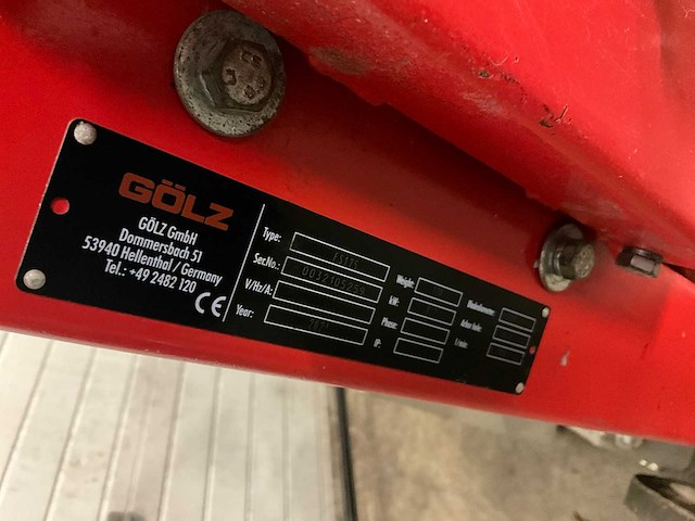 2021 golz fs175 betonzaag - afbeelding 7 van  7