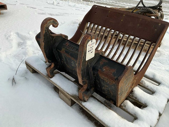 2021 gp equipment puinbak / zeefbak - afbeelding 4 van  4