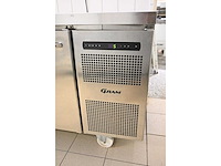 2021 gram m 2408 cbg mobiele rvs bakker koelwerkbank - afbeelding 3 van  6