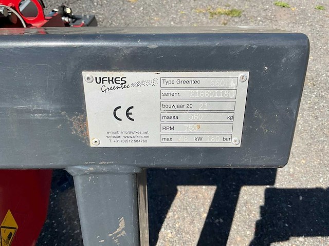 2021 greentec 660 stobbenfrees - afbeelding 4 van  9