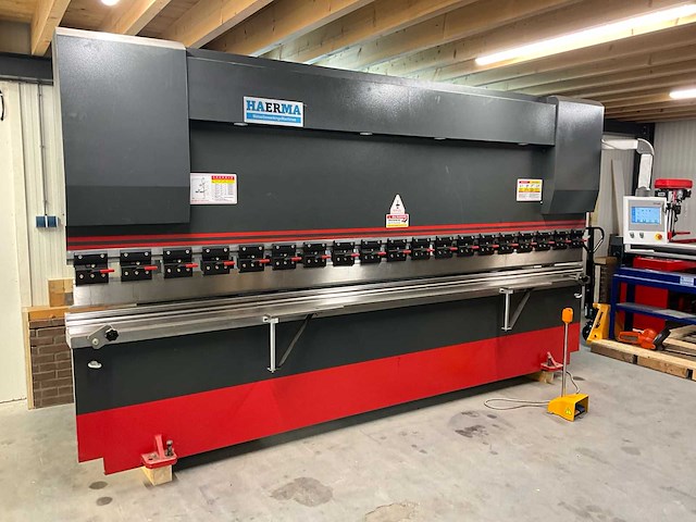 2021 haerma wc67k-80t/4000 cnc-kantbank - afbeelding 9 van  14