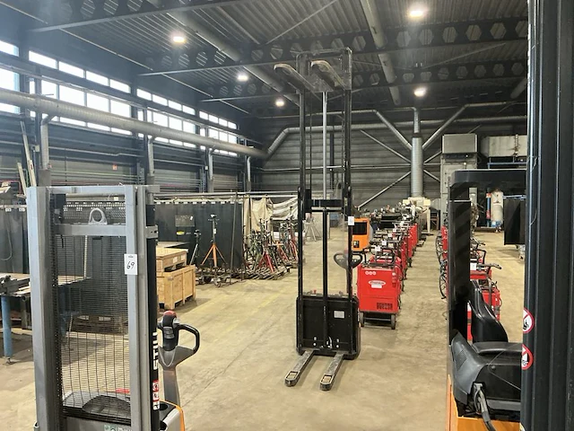 2021 hanccha cdd12 elektrische stapelaar - afbeelding 3 van  10